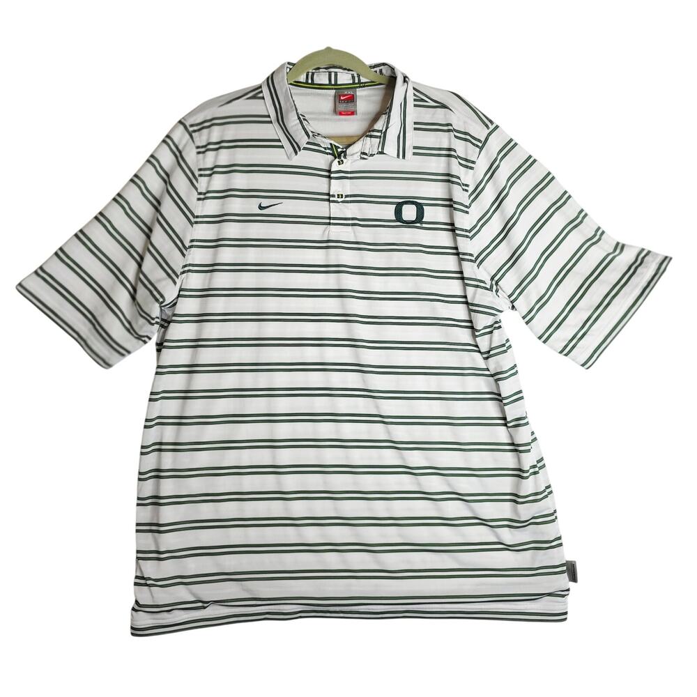 Nike XXL Oregon Ducks college coach football poloshirts AuthenticEmbroideredLogo